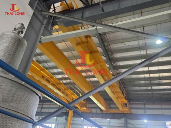 Cận cảnh dự án cầu trục 16 tấn